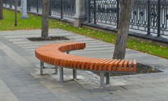 Скамья радиусная СФ-01